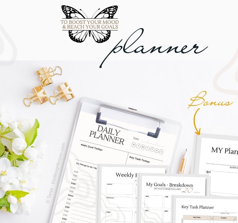 overview mockup - weekly planner templates