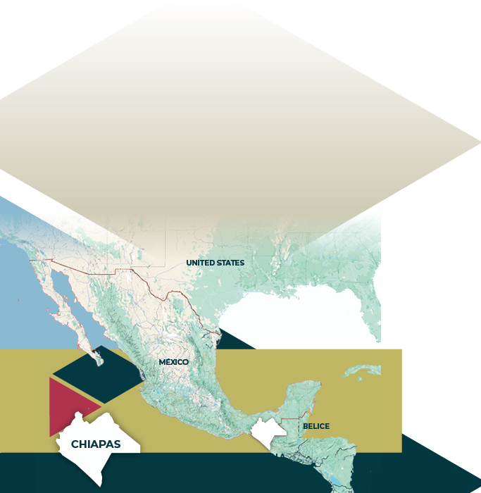 Ubicación Chiapas