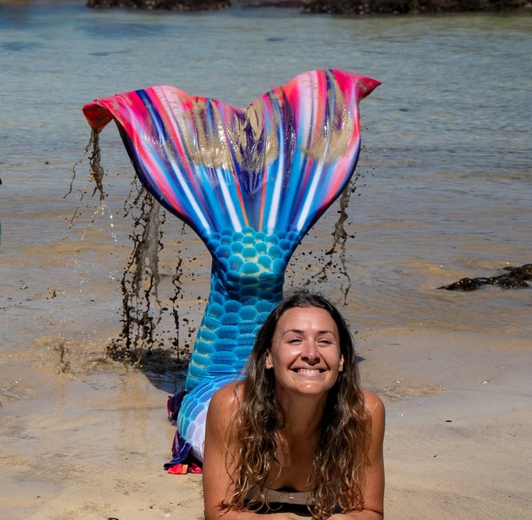 Mermaid on the beach