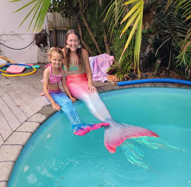 Moana Heart Mermaid birthday appearance