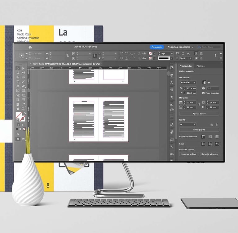 Publicamos tu libro. Servicios de corrección ortotipográfica, maquetación y diseño. Ed. Contraforma.