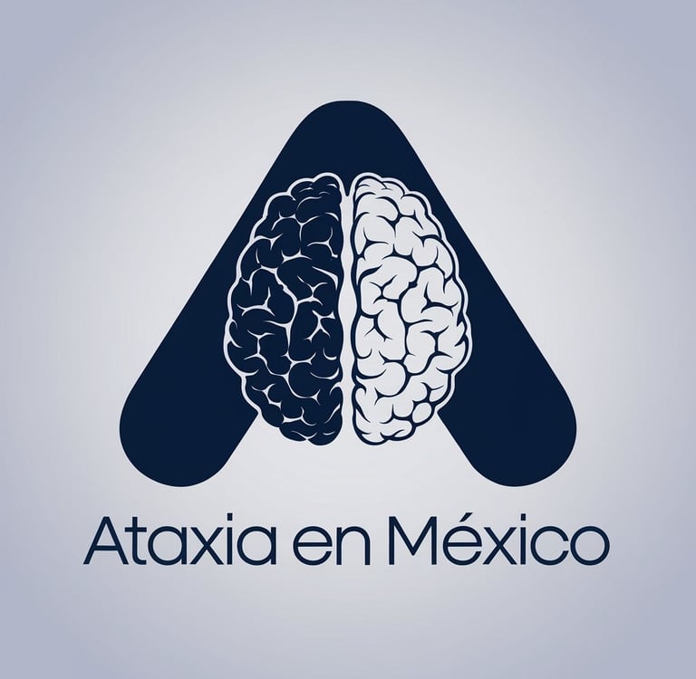 Logo de Ataxia en México grupo de investigación