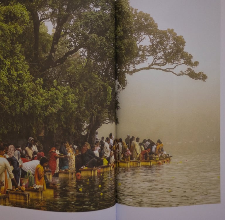 Pilgrims at Grand Bassin featured in Moris Ikonik book