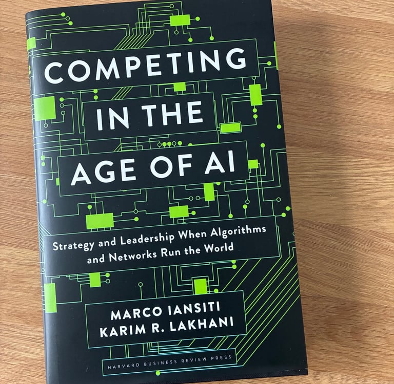 Photo of the book Competing in the Age of AI