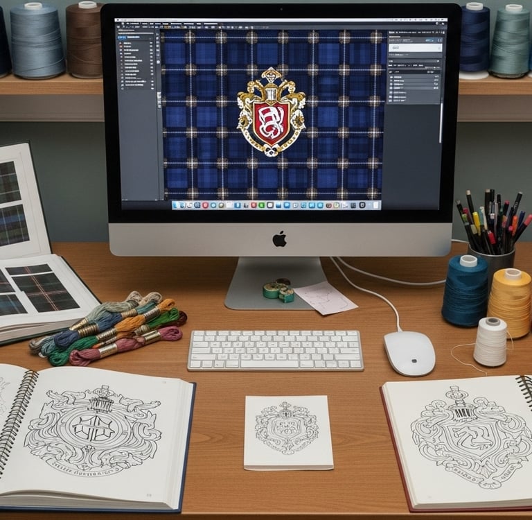 Custom Orders Behind every kilt or regalia item lies meticulous research and artistic design. 
