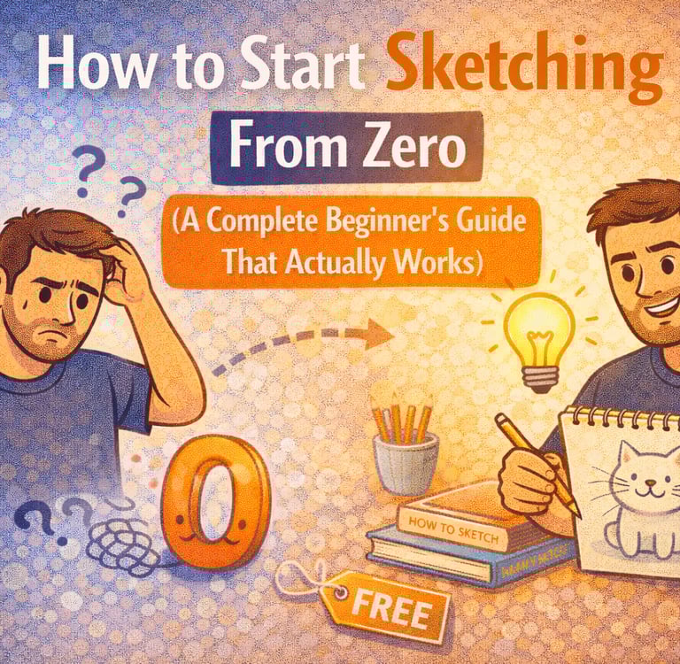 how to start sketching?