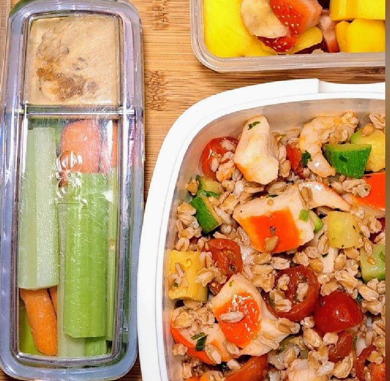 A packed lunch for your day in the office in Palm Beach