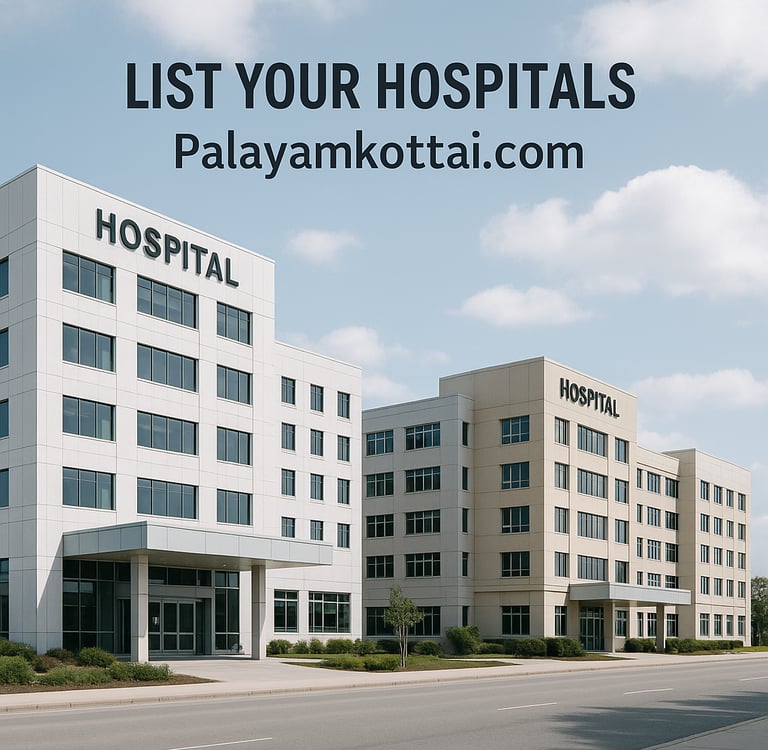 Palayamkottai.com Hospital page