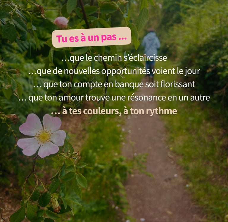 Tu es à un pas...