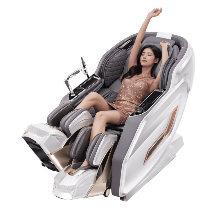 icarus 888-pro masaj koltugunda uzanan bir kadın