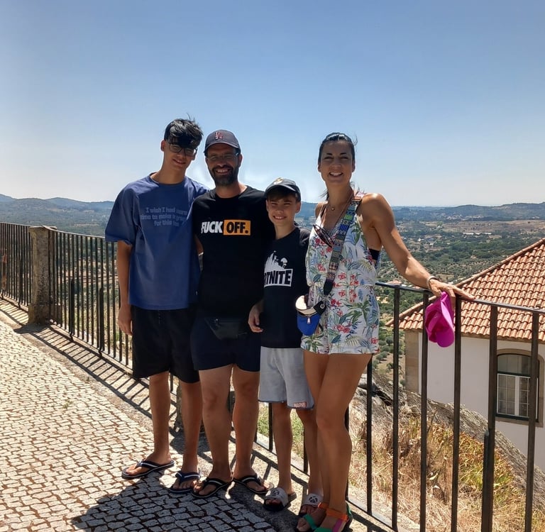 family treap yoga journey fitness mom