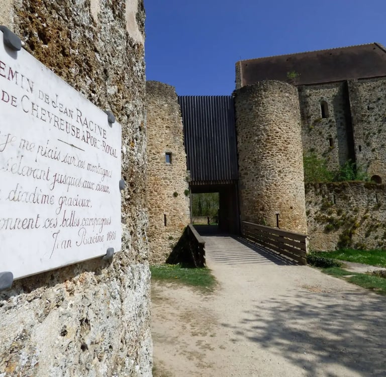 Chateau de la Madeleine à Chevreuse