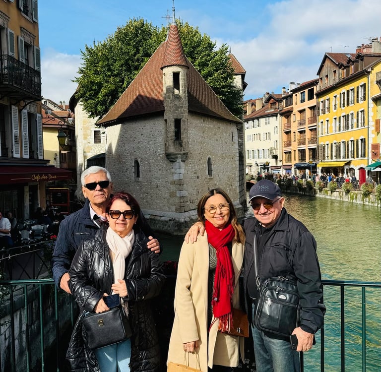 Passeio Annecy, roteiro prefeito com Easy-driver