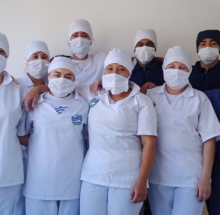 Colaboradores de la empresa Frits Boy