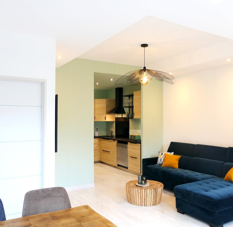 pièce de vie rénovation architecte d'intérieur 