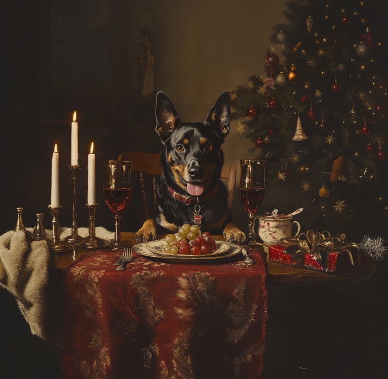 Les chiens et les dangers de Noêl !