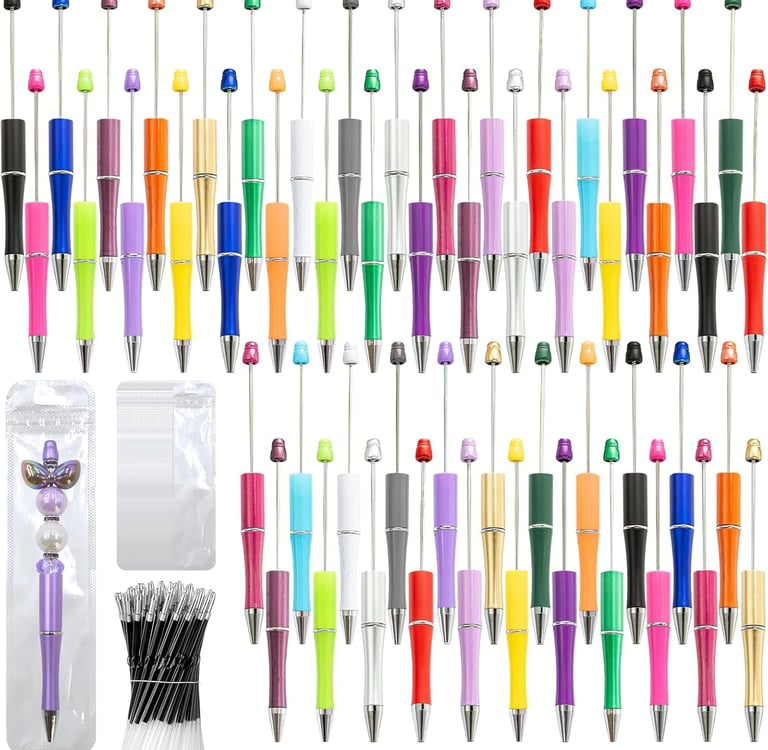 Metallic Beadable Pen