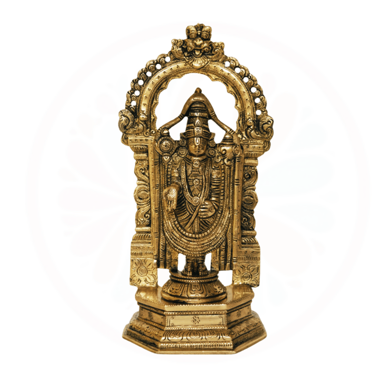 Temple Brass Venkateswara Idol Supplier