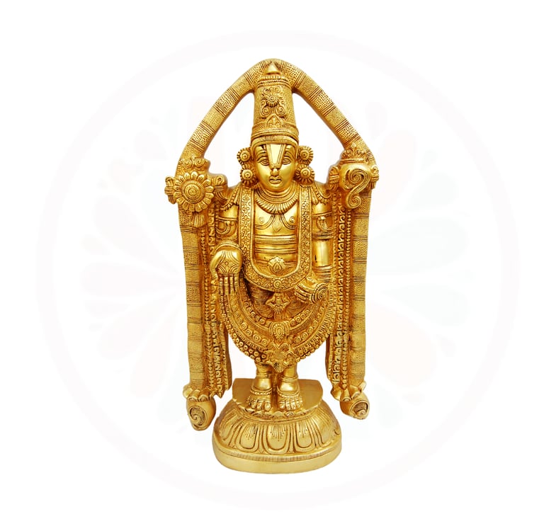 Balaji Temple Brass Idol Supplier