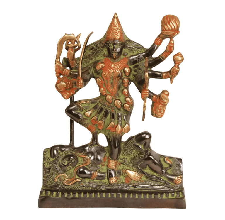 Decorative Kali Sculpture for Gift