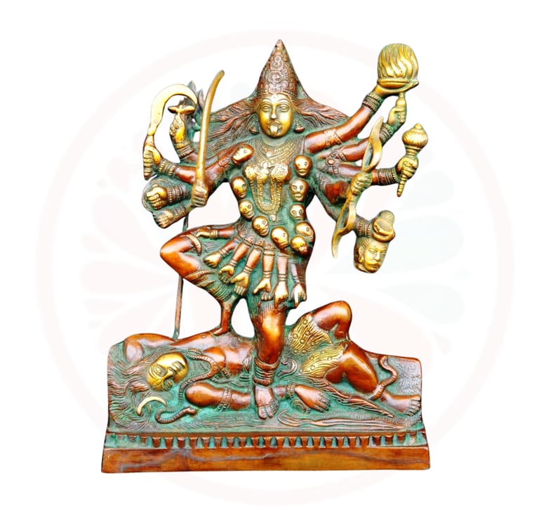 Brass Kali Statue Manufacturer India