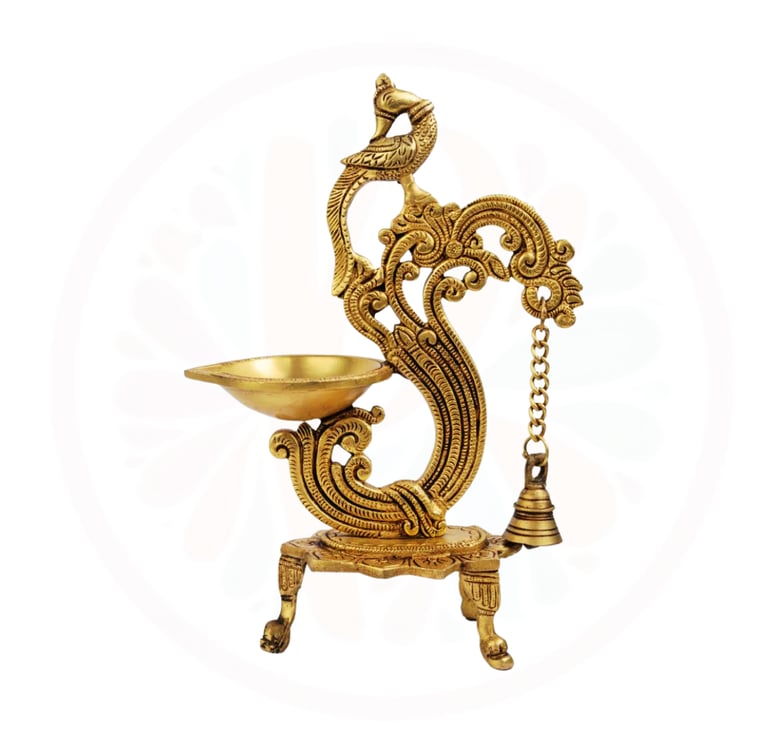 #BrassLamp #IlluminateYourSpace #TimelessElegance #SpiritualDecor #HomeDecor #TraditionalCraftsmansh