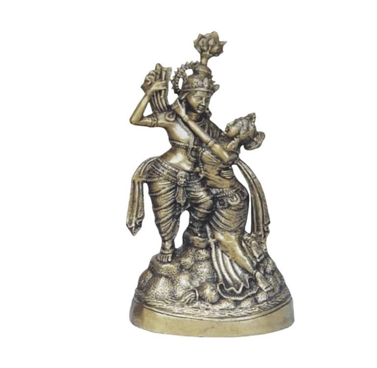 Brass Radha Krishna Idol Manufacturer India