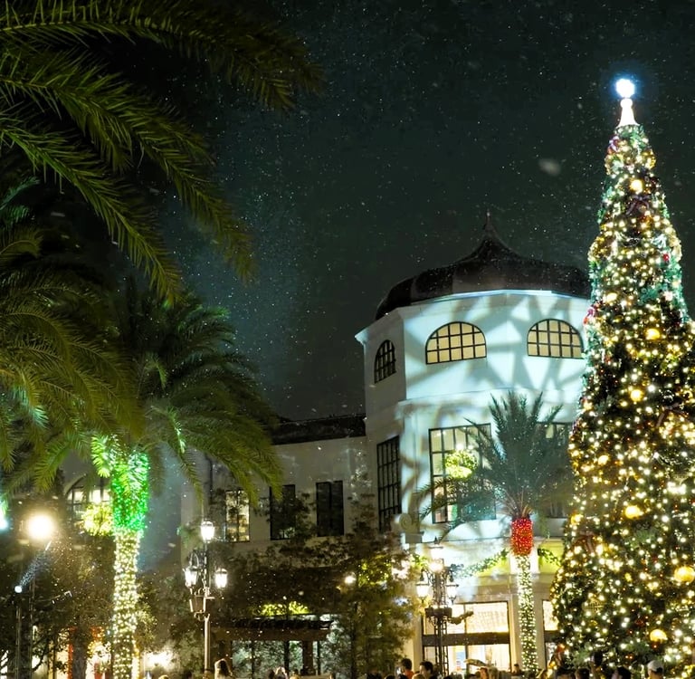 The Christmas Tree Stroll (Disney Springs)