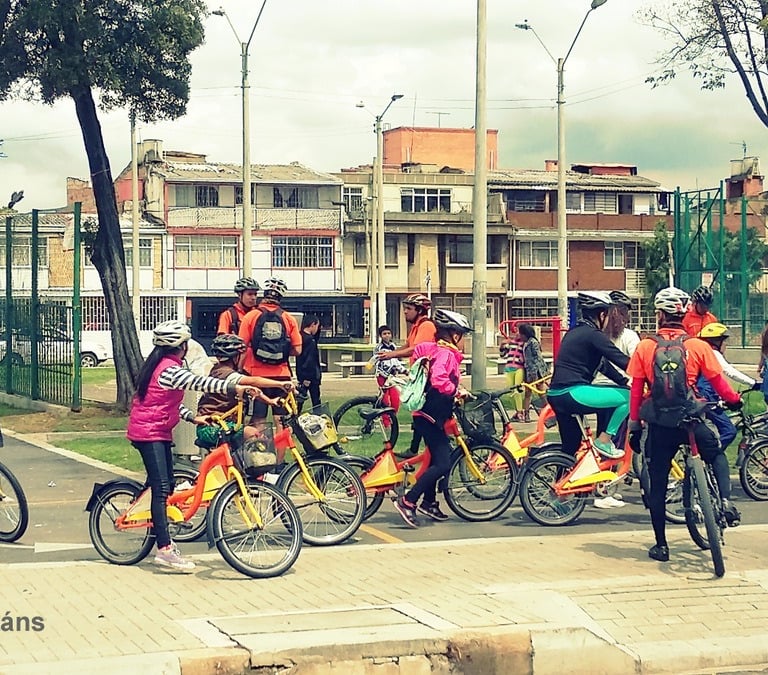Bicicole em Bogotá