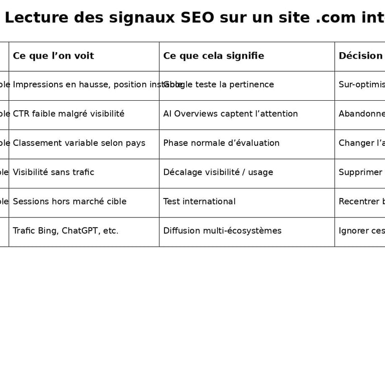 exemples pour les webmasters