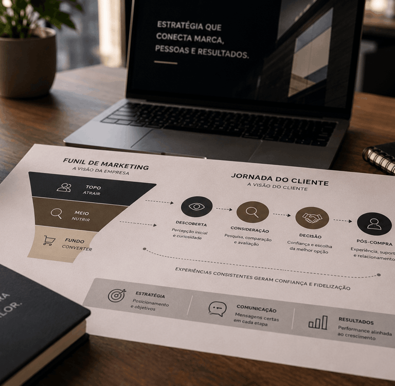 AVANCE propaganda - Funil de marketing não é jornada do cliente - como integrar os dois modelos