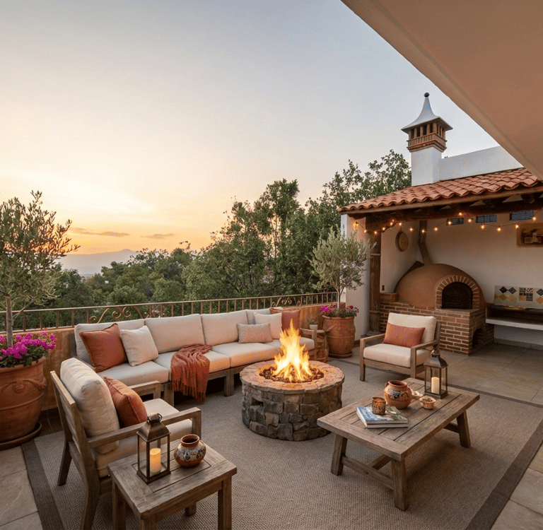 roof garden con vista panorámica en Pátzcuaro