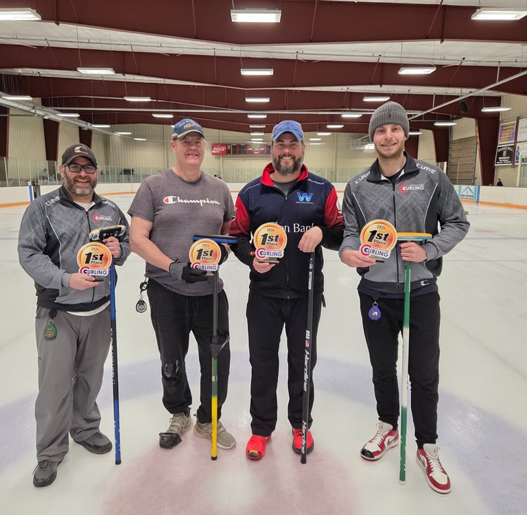 2025-26 Fergus Falls Area Curling 1st Place