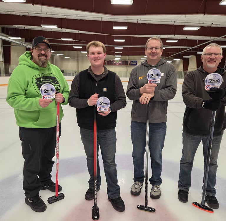 2025-26 Fergus Falls Area Curling 2nd Place