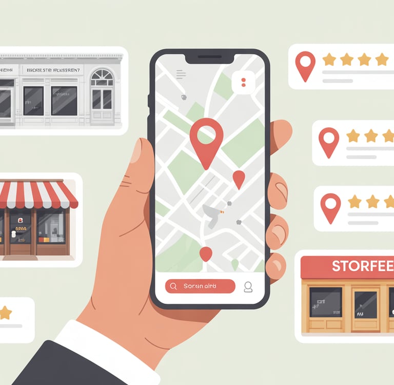 uma pessoa segurando um telefone com um mapa nele