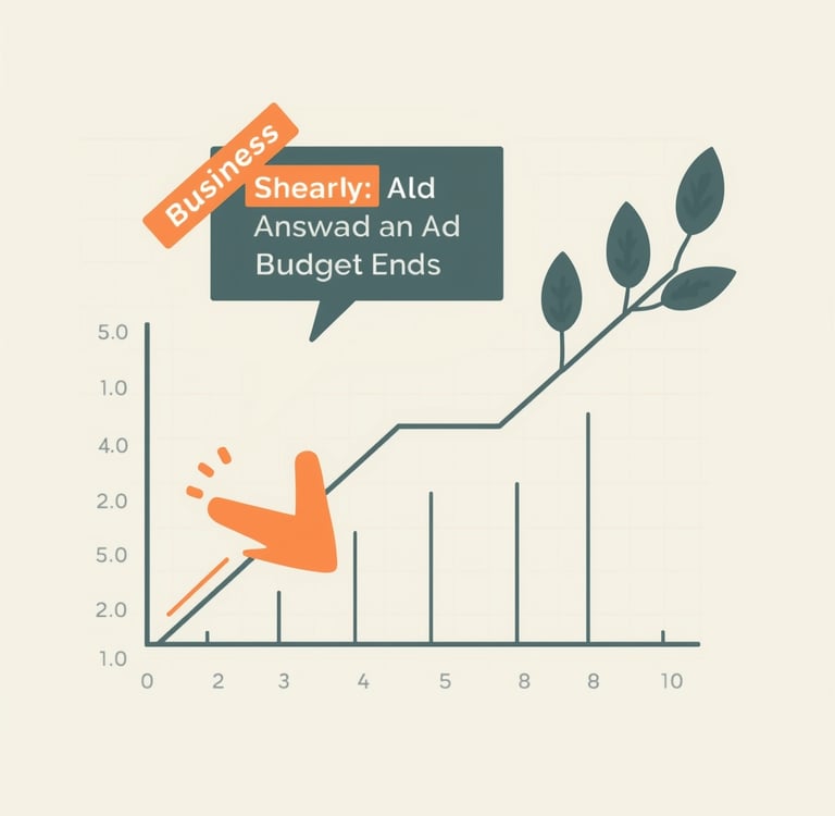 Um empresário é mostrado com um cartão de visitas.