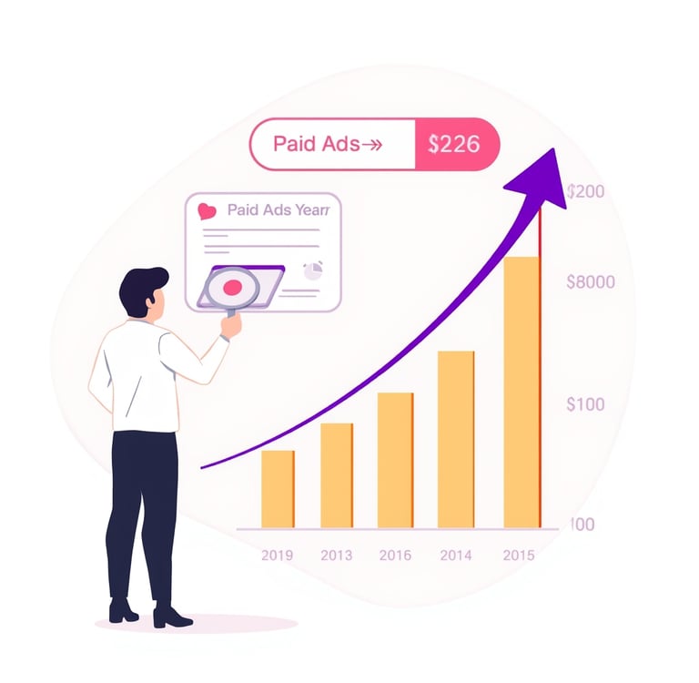 Um homem de camisa branca está segurando uma lupa.