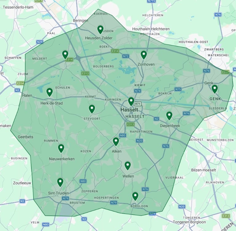 Tuinonderhoud Stan Vanaken regio