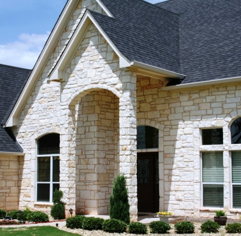 Stone Siding House