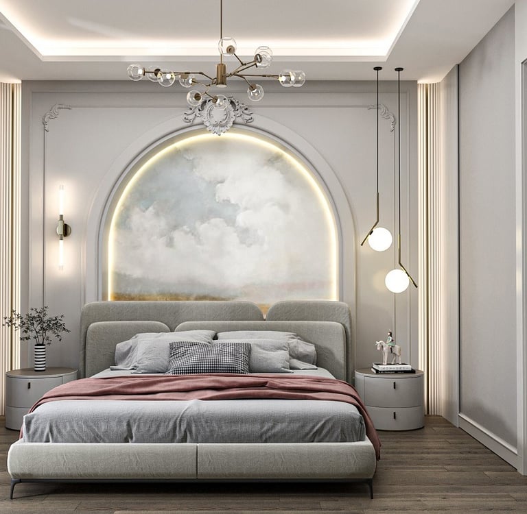 Antalya'da sade ve dengeli tasarlanan konut projesi.