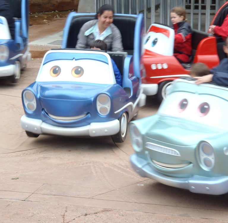 Cars Quatre Roues Rallye