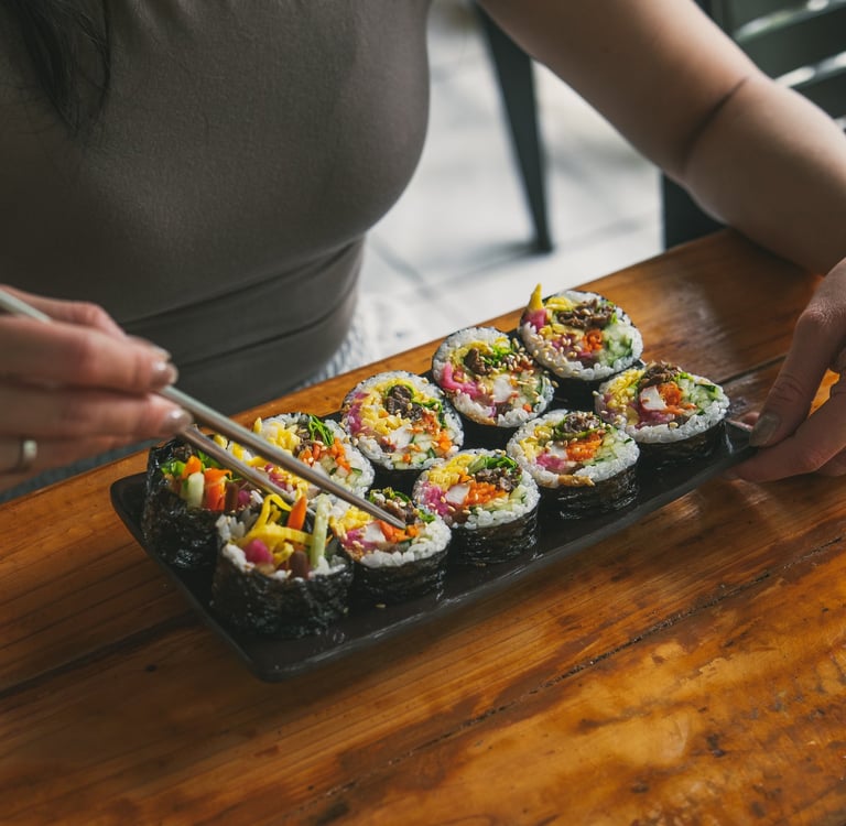 Bulgogi Gimbap at Korean BanBan Chicken Batam