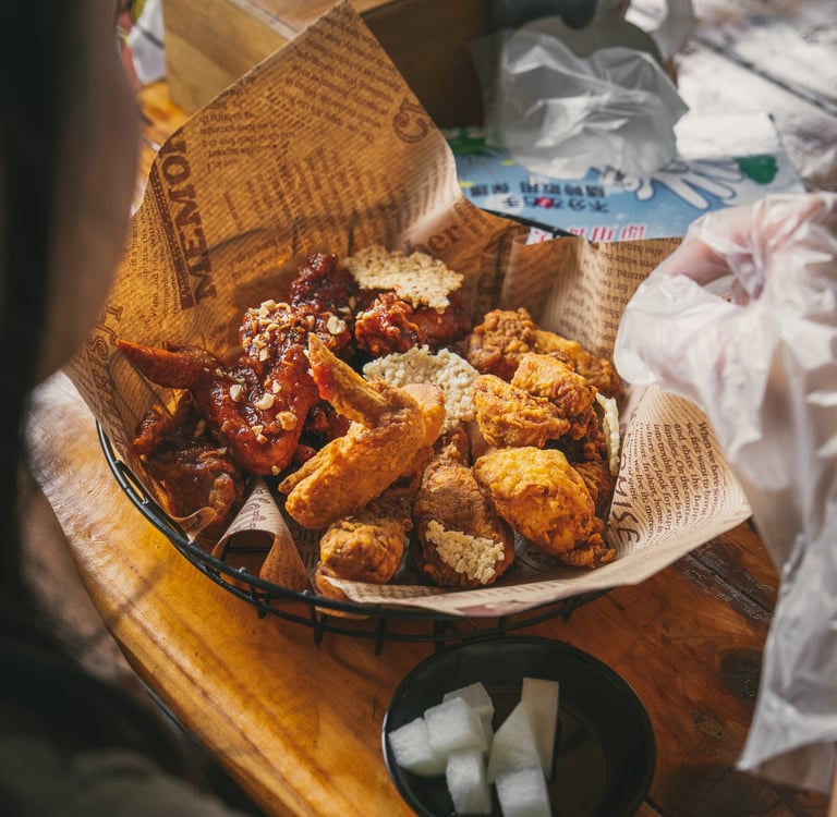 Korean Fried Chicken at Korean BanBan Chicken Batam