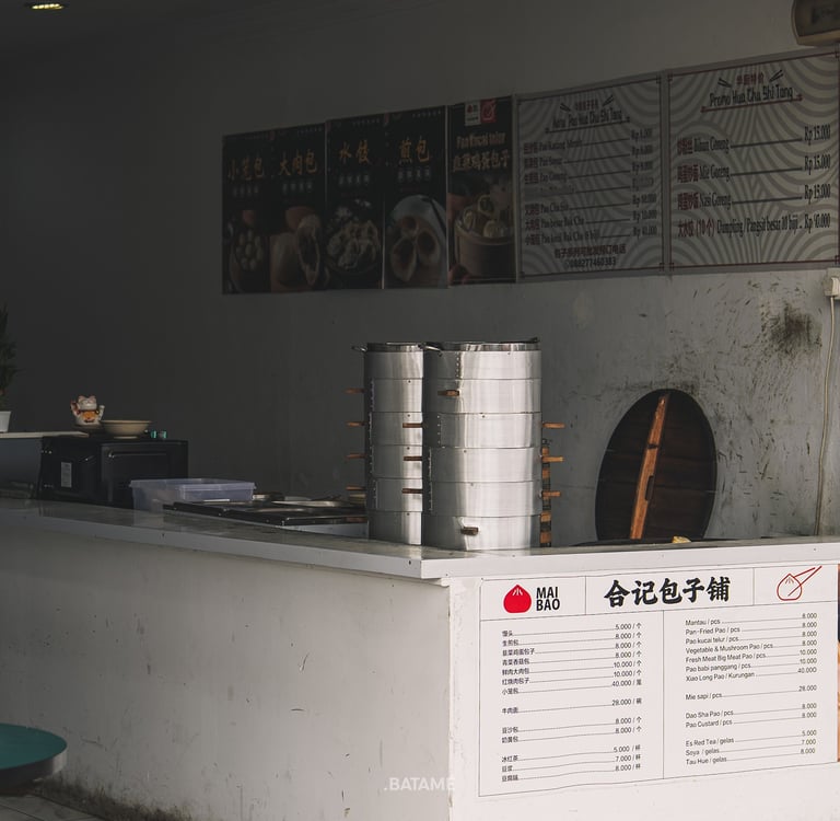 Interior of He Ji Bao Batam