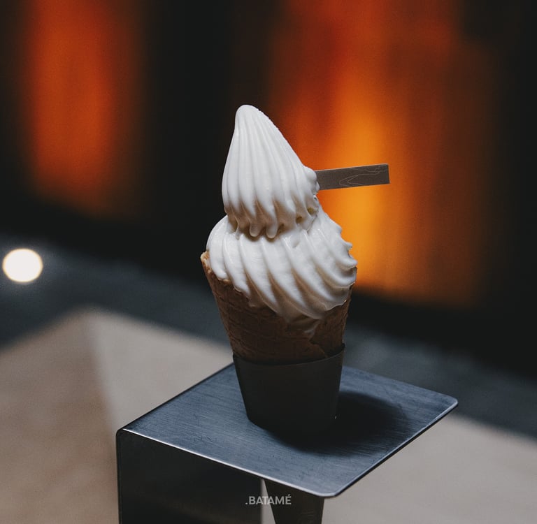 an ice cream at itsumo TART Batam