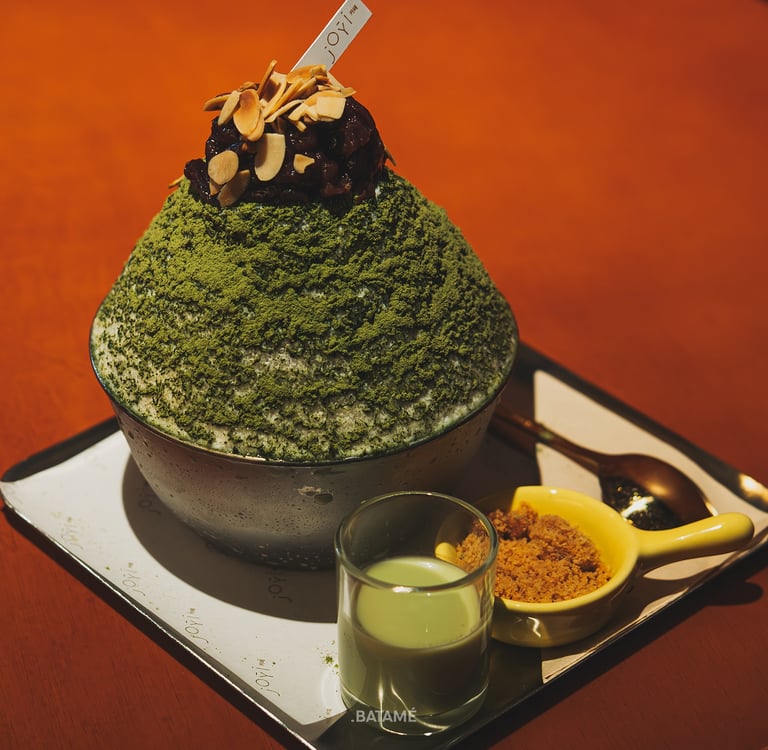 Matcha Bingsoo at Joyi Bakes Batam