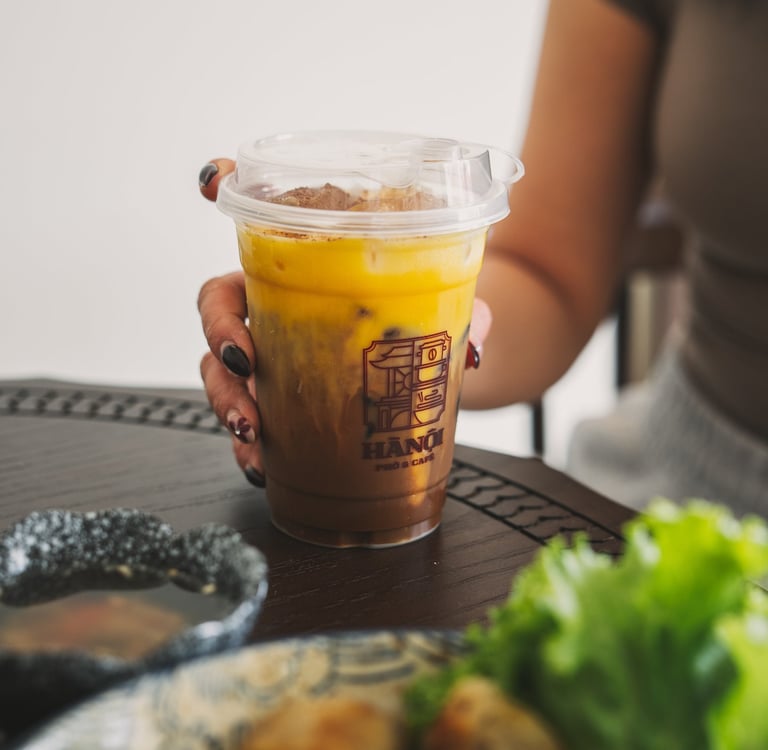 Egg Coffee at Hanoi Cafe Batam