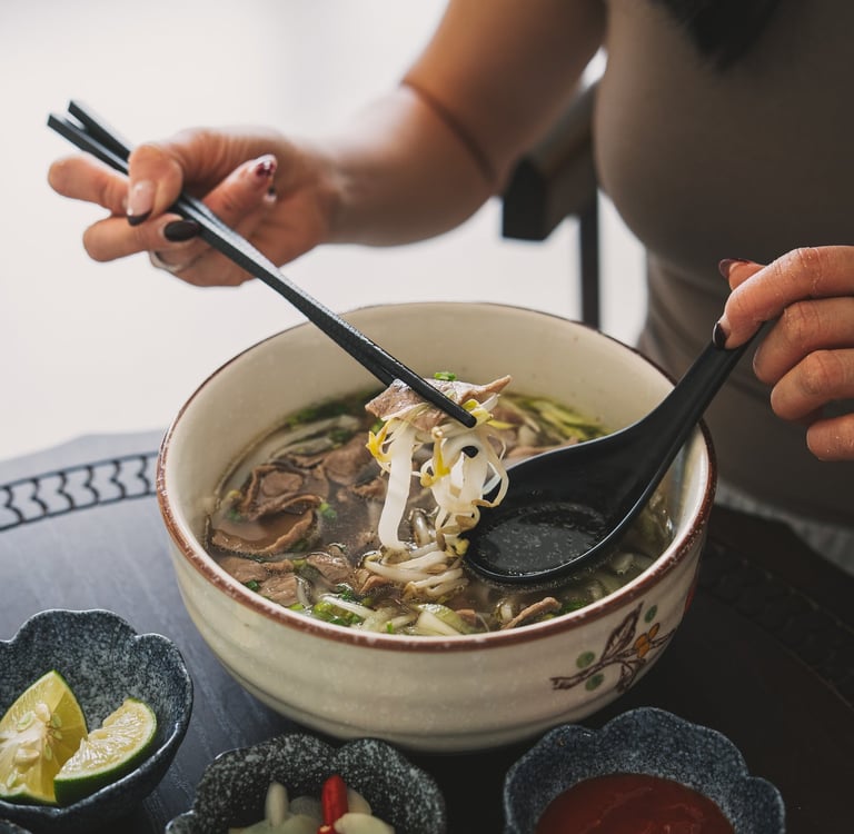 Pho at Hanoi Cafe Batam