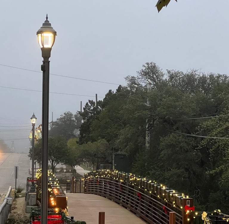 Old Town Helotes Pedestrian Bridge
