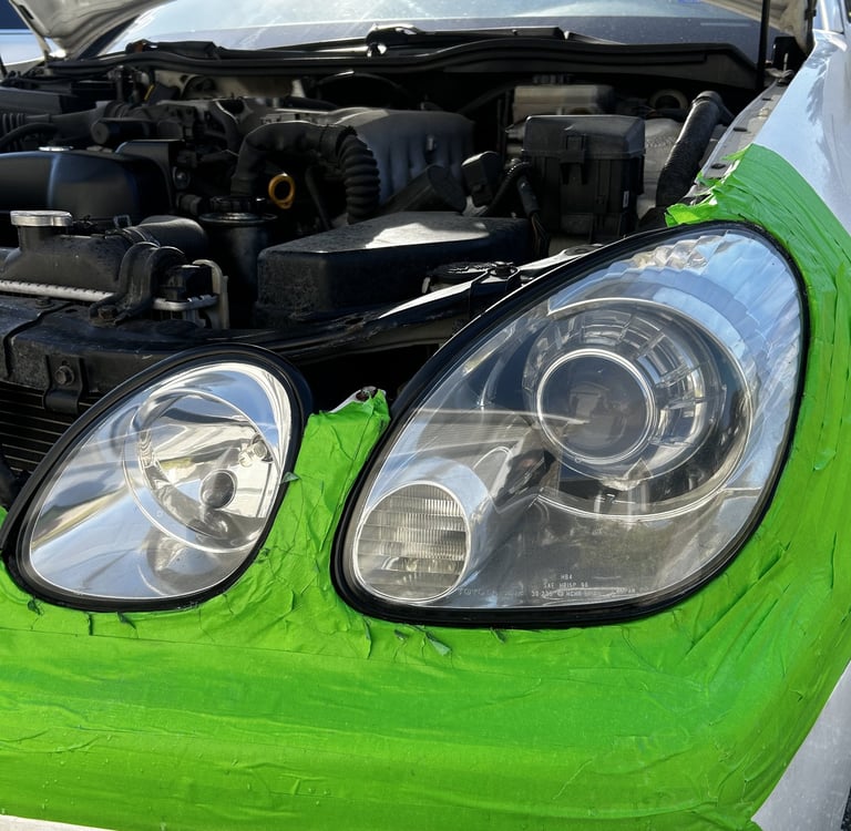 clear restored 2004 Lexus gs 300 headlights